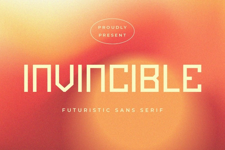 Invincible â€“ Futuristic Sans Serif Font Download