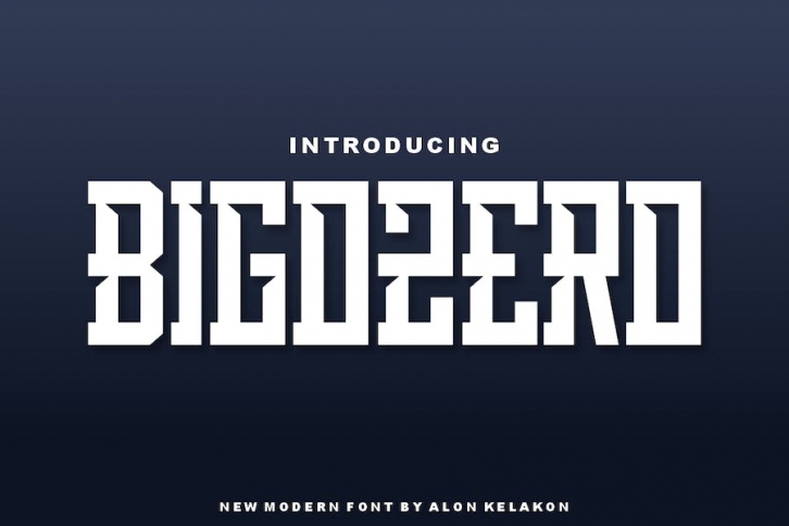 Bigozero Font Download