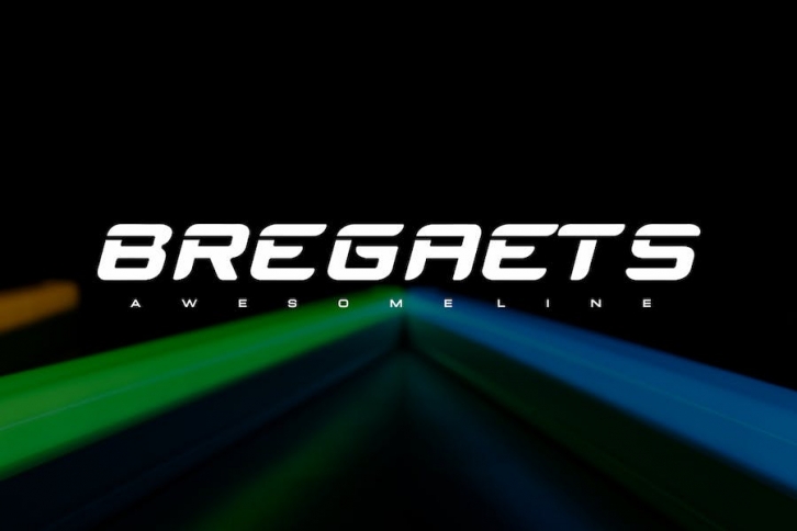 Bregaets - Display Font Font Download