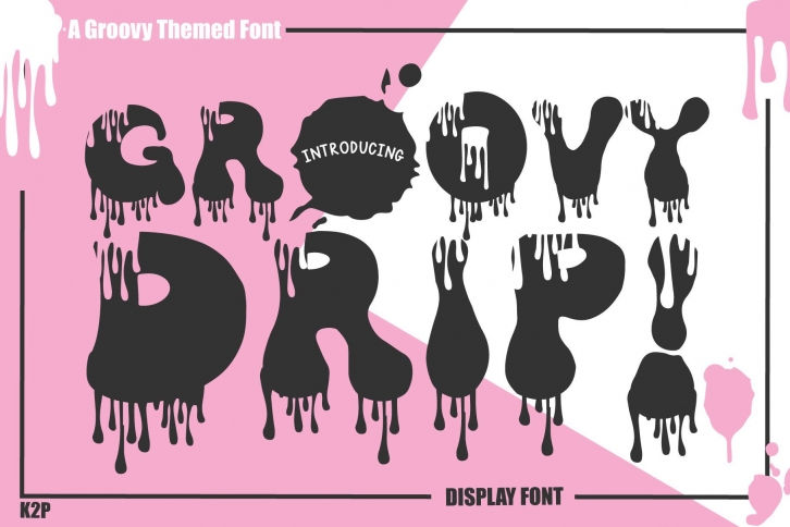 Groovy Drip! Font Download