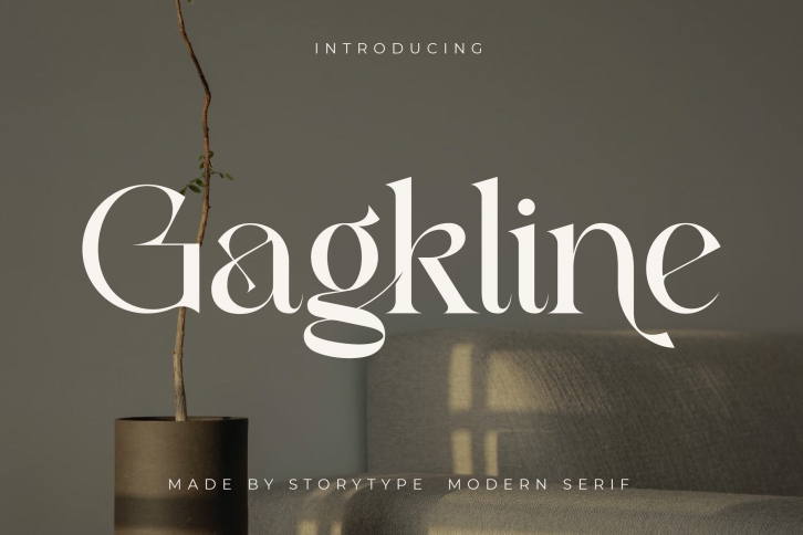 Gagkline Font Download