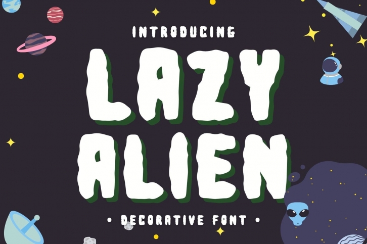 Lazy Alien Font Download