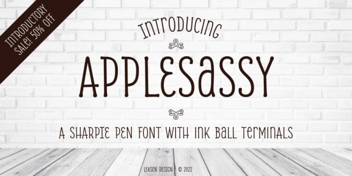 Applesassy Font Download