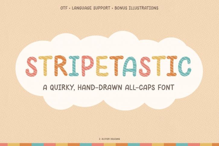 Stripetastic Font Download