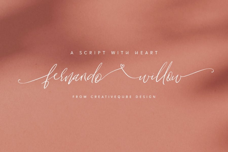 Fernando Willow Heart Script Font Download