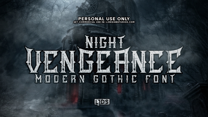 Night Vengeance Font Download