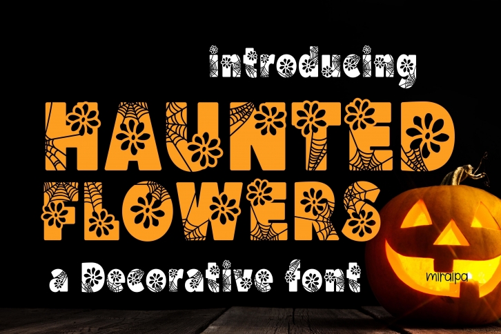 Haunted Flowers Font Download