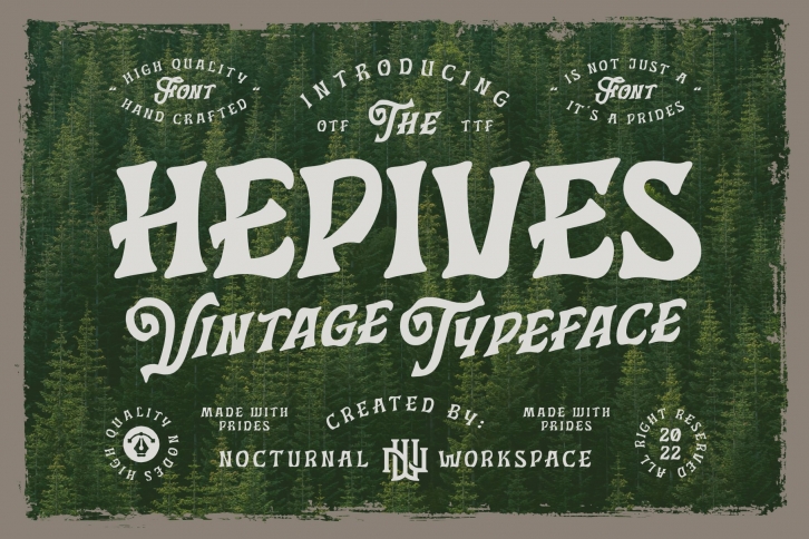 Hepives Vintage s Font Download