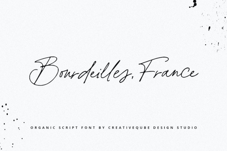 Bourdeilles France Script Font Font Download