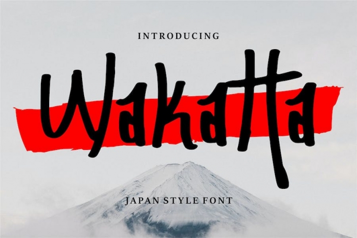 Wakatta | Japan Style Font Font Download