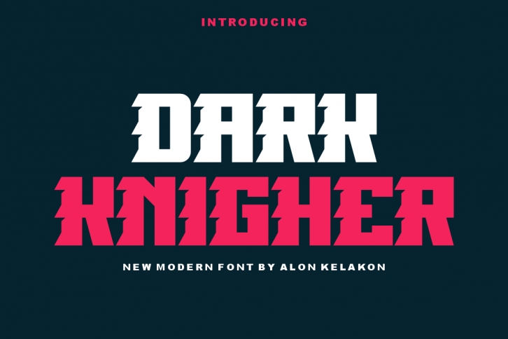 Dark Knigher Font Download