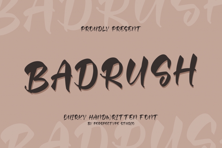 Badrush Font Download