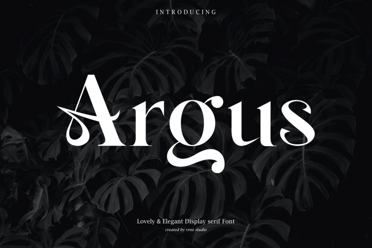 Argus Font Download
