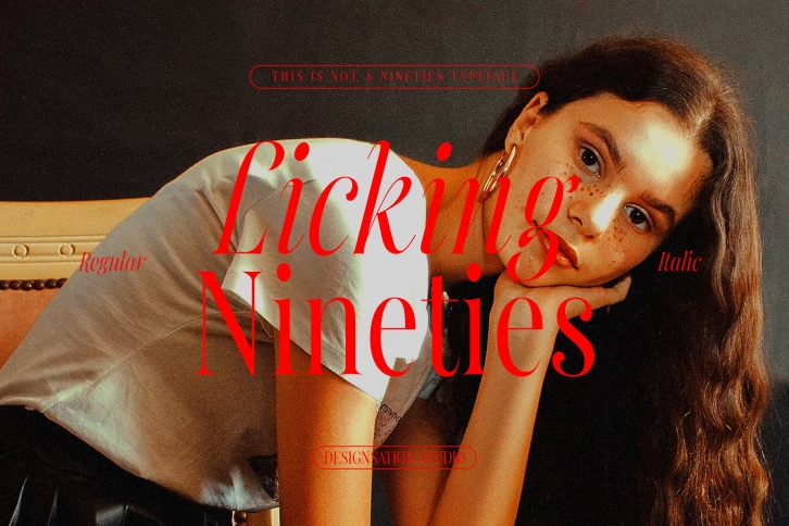 Licking Nineties Serif Font Download