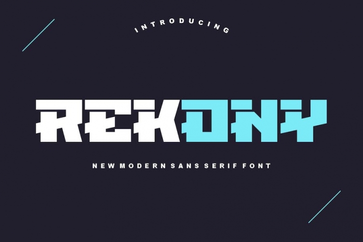 Rekony Font Font Download