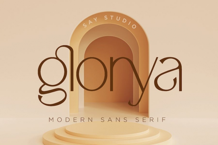 Glorya Modern Stylish Sans Serif Font Download