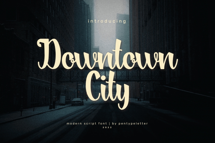 Downtown City Font Download