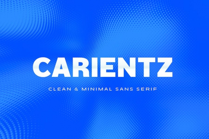 Carientz - Modern Bold Sans Serif / Logo Font Font Download