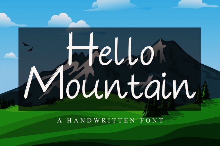 Hello Mountain Font Download