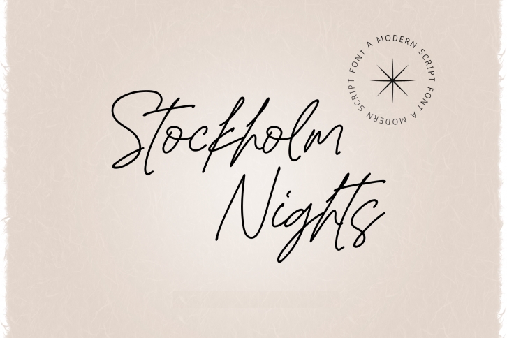 Stockholm Nights Font Download