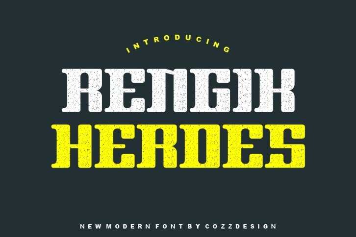 Rengik Heroes Font Download