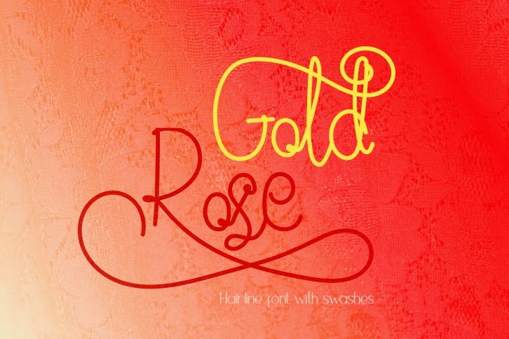 Gold Rose Font Download