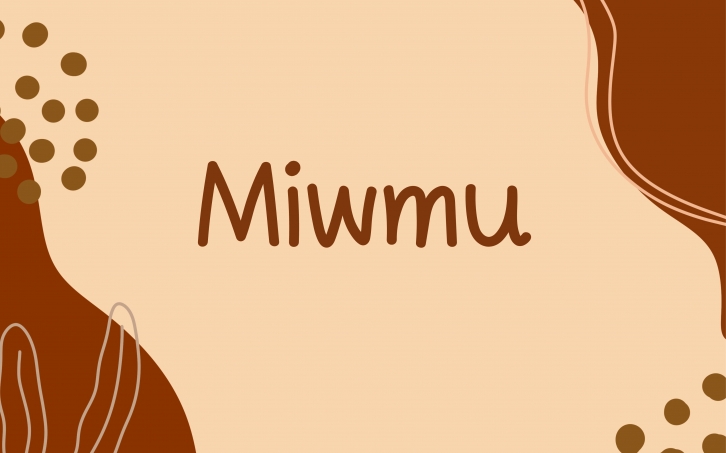 Miwmu Font Download