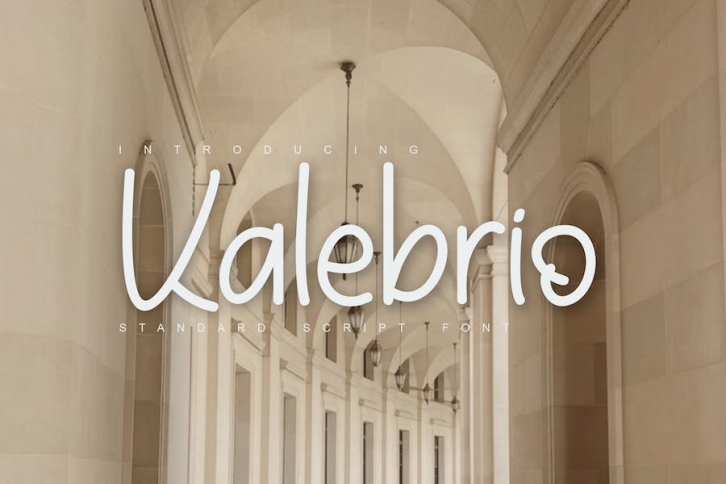 Kalebrio Script Font Font Download