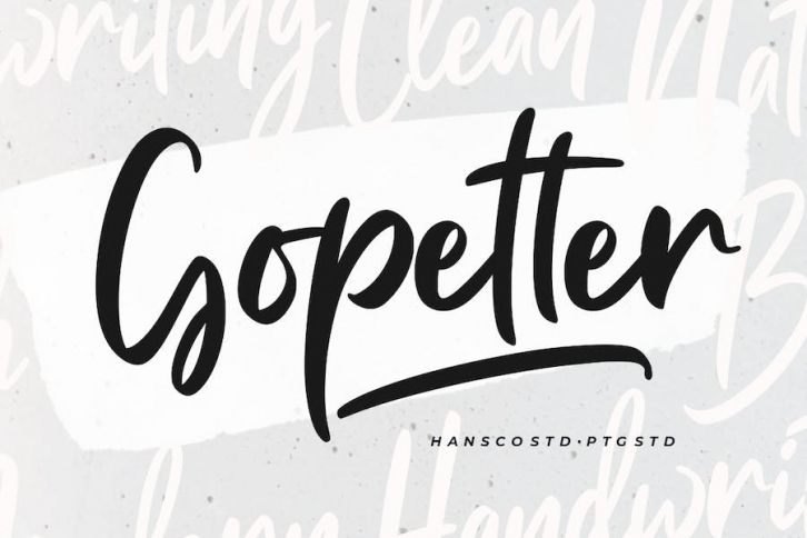 Gopetter Font Download