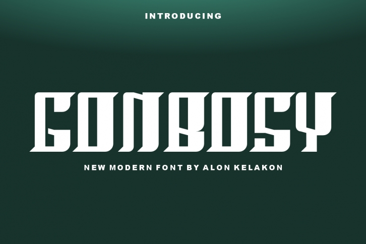 Gonbosy Font Download