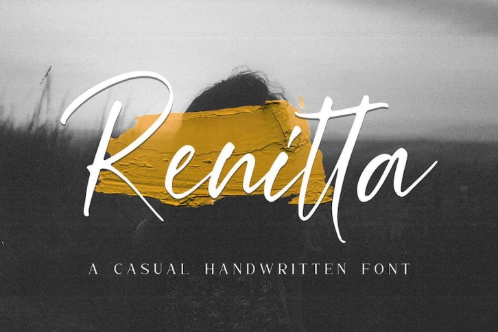 Renitta - Handwritten Font Font Download