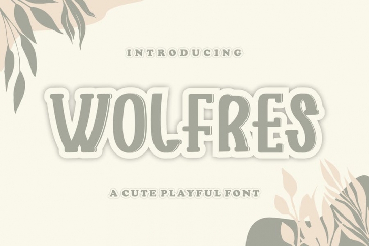 Wolfres font Font Download