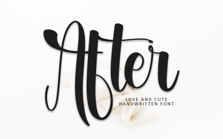 After Font Download