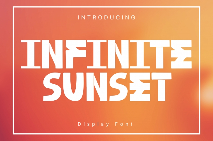 Infinite Sunset Font Download