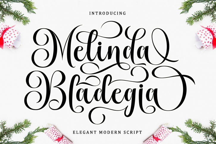 Melinda Bladegia Font Download