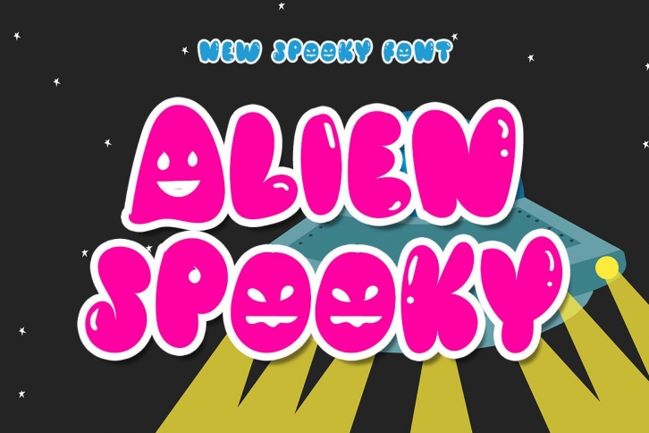 Alien Spooky Font Download