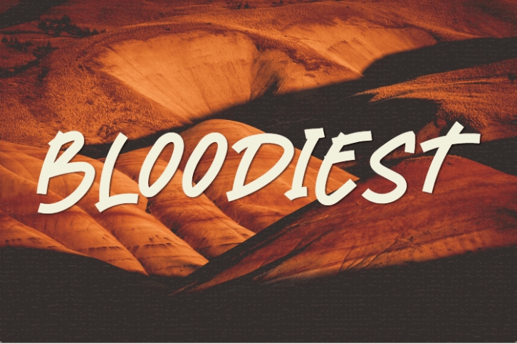 Bloodiest Font Download