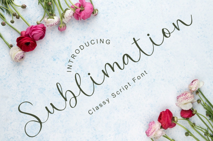 Sublimation Font Download