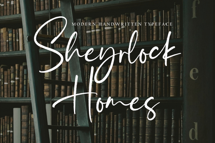 Sheyrlock Homes Font Download