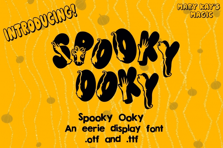 Spooky Ooky Font Download