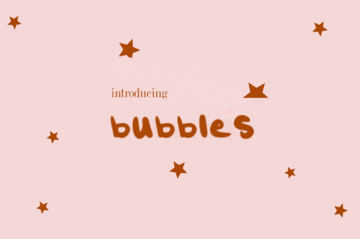 Bubbles Font Download