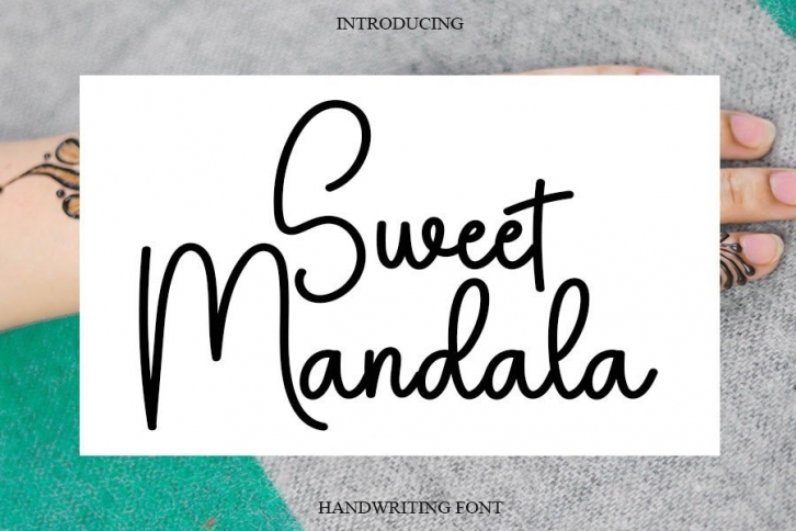 Sweet Mandala Font Download