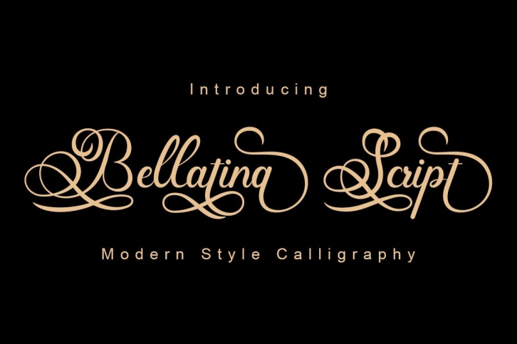 Bellatina Script Font Download