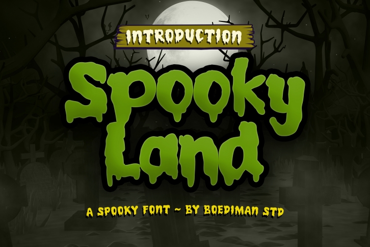 Spooky Land Font Download