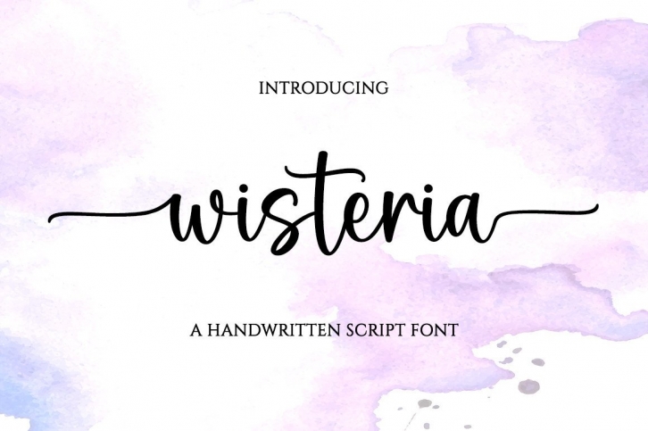Wisteria Font Download