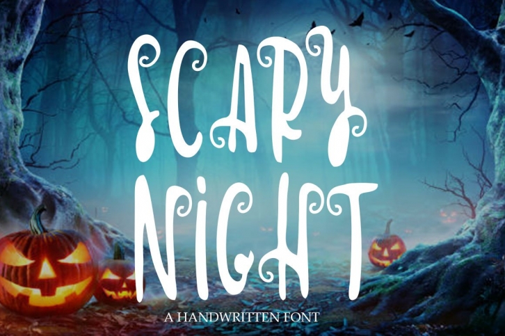 Scary Night Font Download