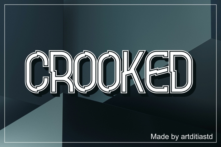 Crooked Font Download