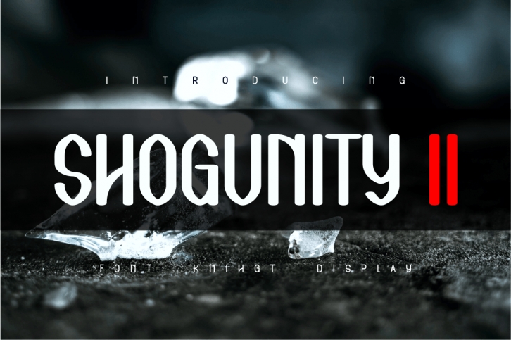 Shogunity Ii Font Download