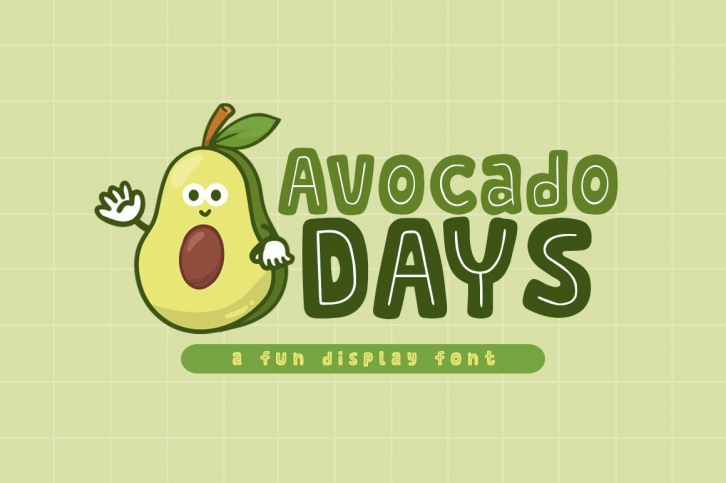 Avocado Days Font Download