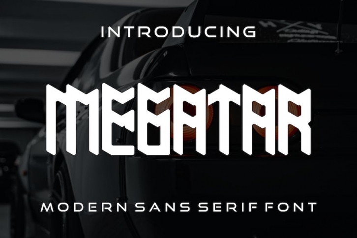 Megatar font Font Download
